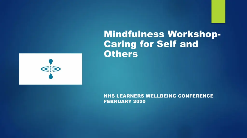 mindfulness workshop caring for self and others n.w