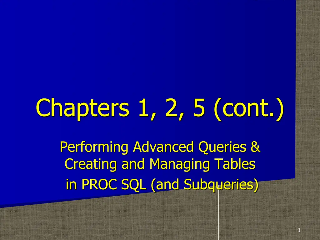 chapters 1 2 5 cont n.w