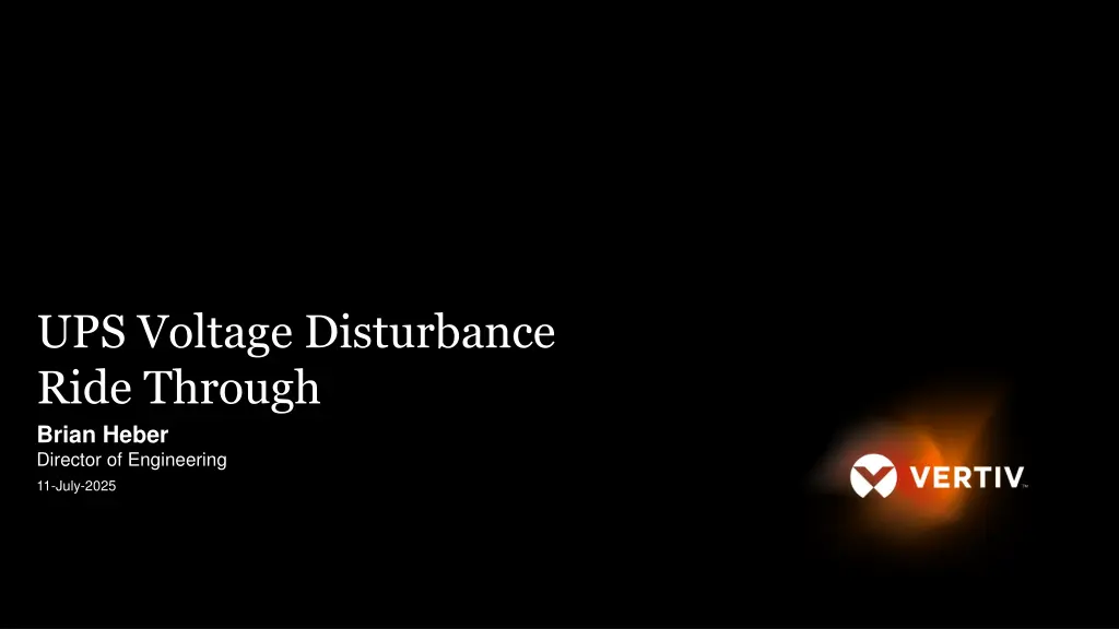 ups voltage disturbance ride through n.w