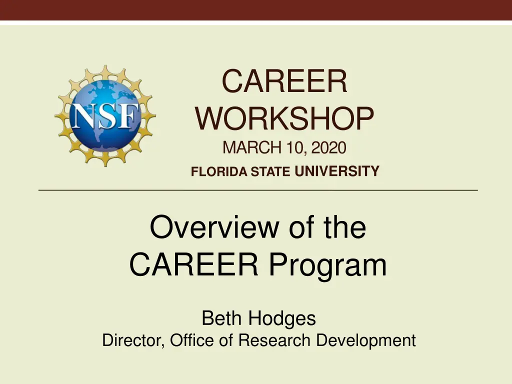 career workshop march 10 2020 florida state n.w