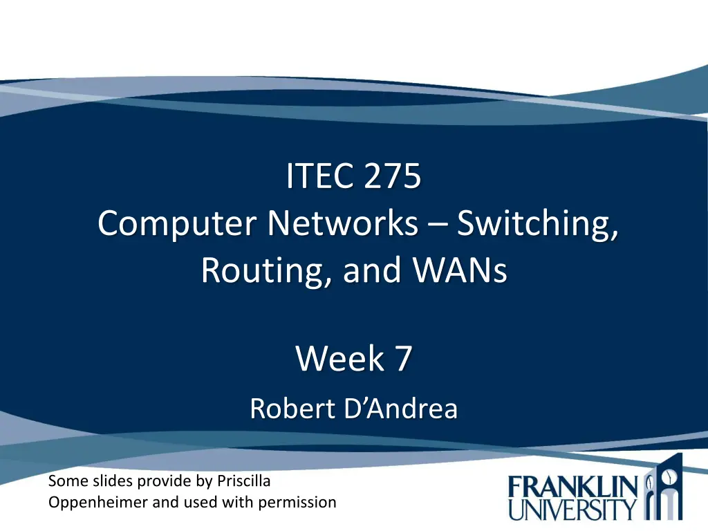 itec 275 n.w