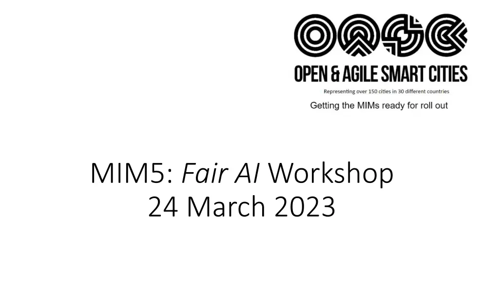 mim5 fair ai workshop 24 march 2023 n.w