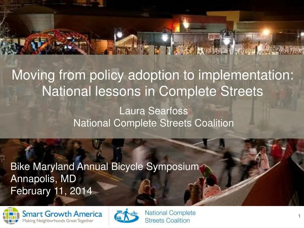 moving from policy adoption to implementation n.w