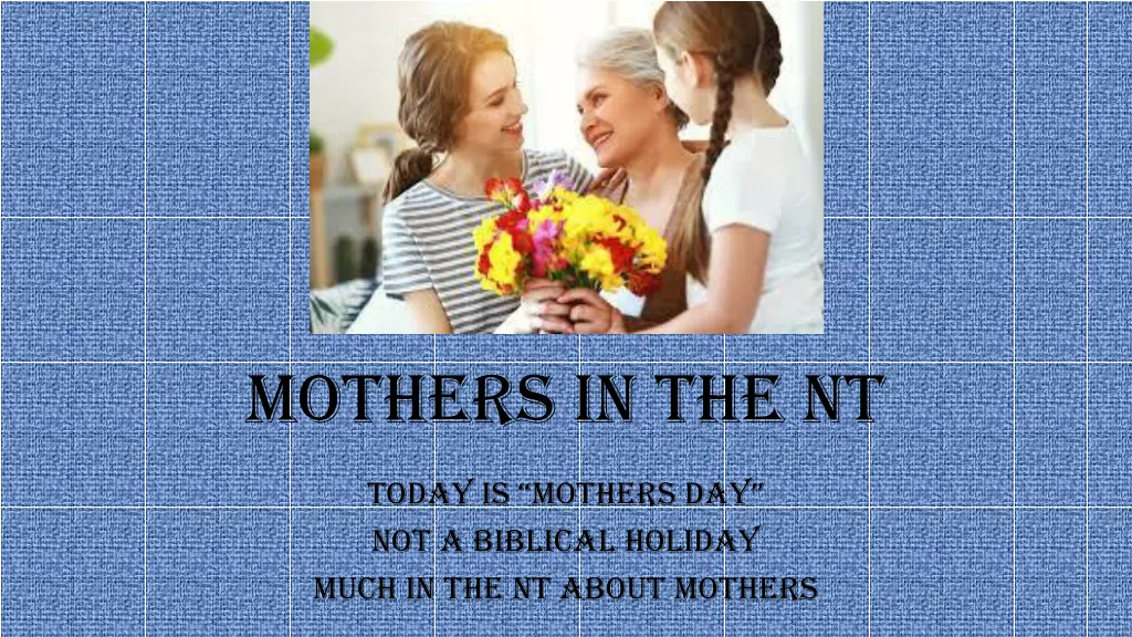 mothers in the nt n.w