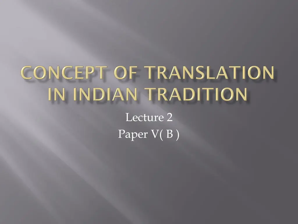 lecture 2 paper v b n.w
