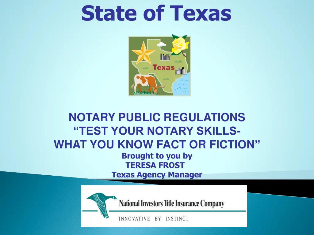 state of texas n.w