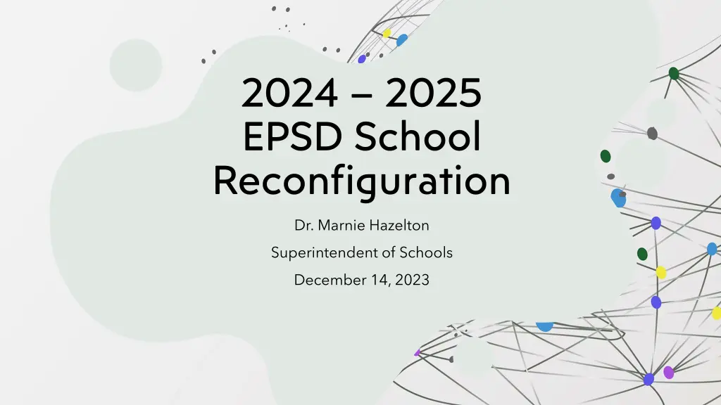2024 2025 epsd school reconfiguration n.w