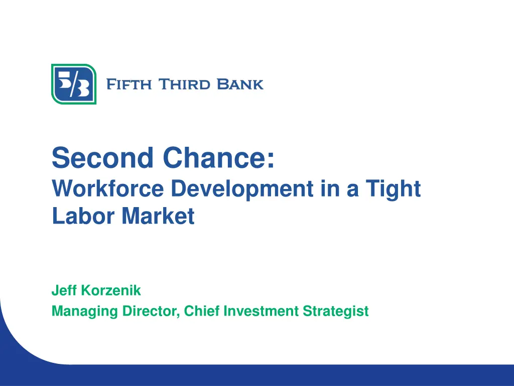 second chance workforce development in a tight n.w