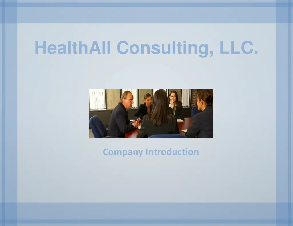 healthall consulting llc n.w
