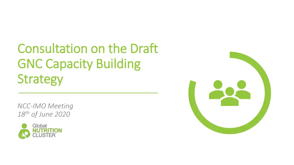 consultation on the draft consultation n.w