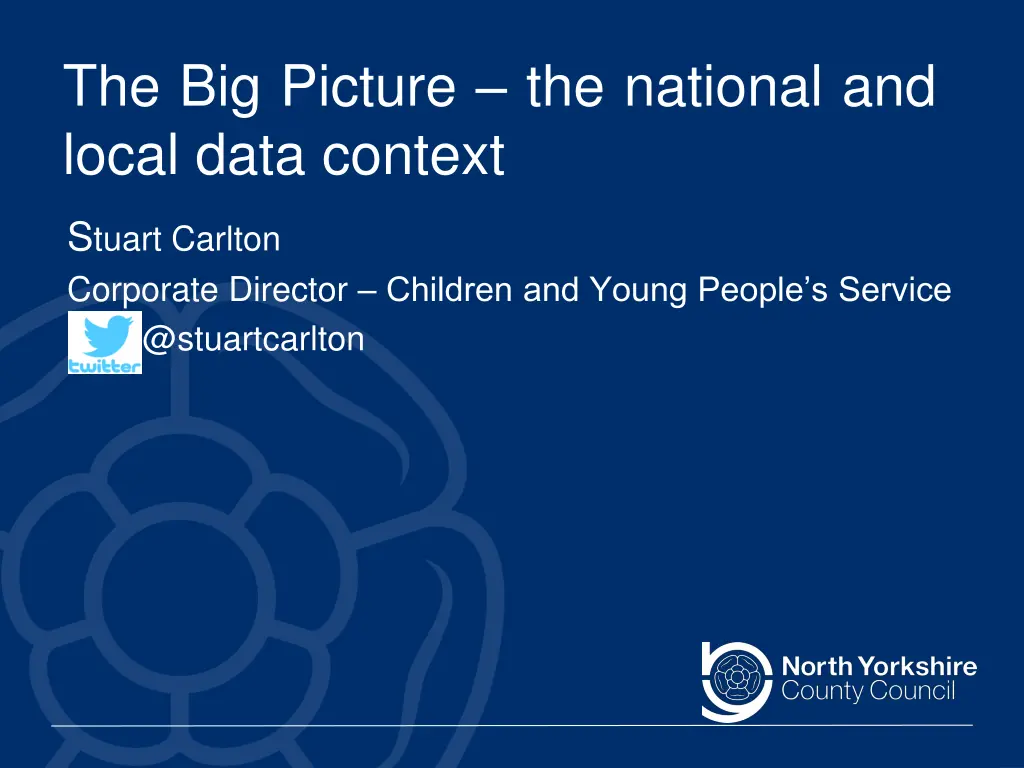 the big picture the national and local data n.w