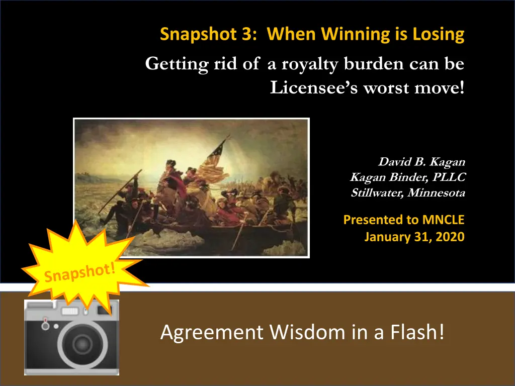 snapshot 3 when winning is losing getting n.w