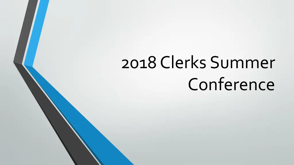 2018 clerks summer conference n.w