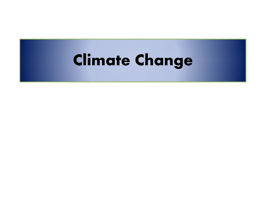 climate change n.w