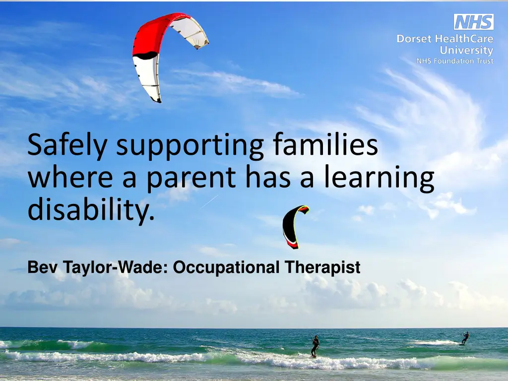 safely supporting families where a parent n.w