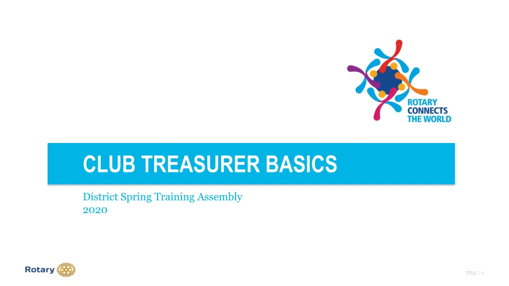 club treasurer basics n.w