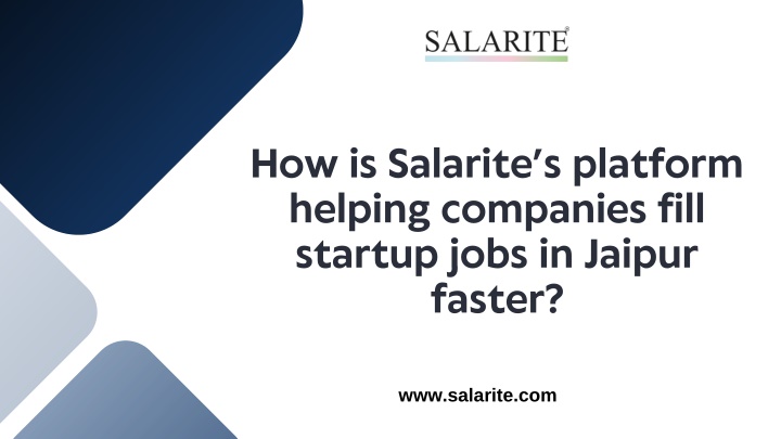 how is salarite s platform helping companies fill n.w