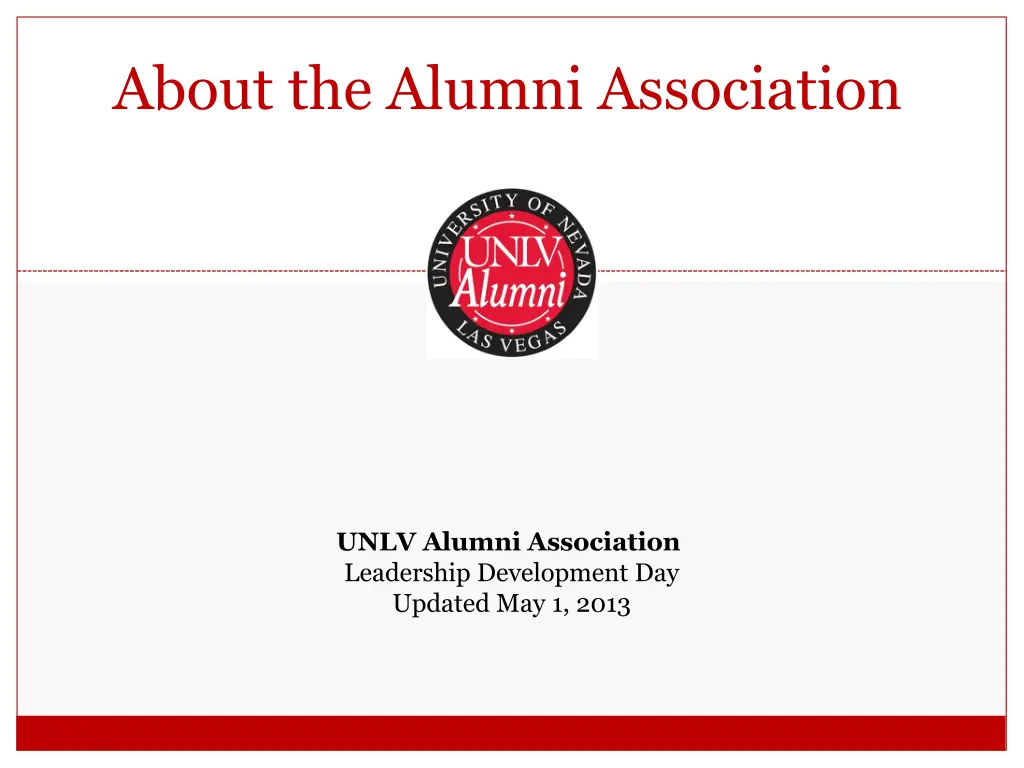 about the alumni association n.w