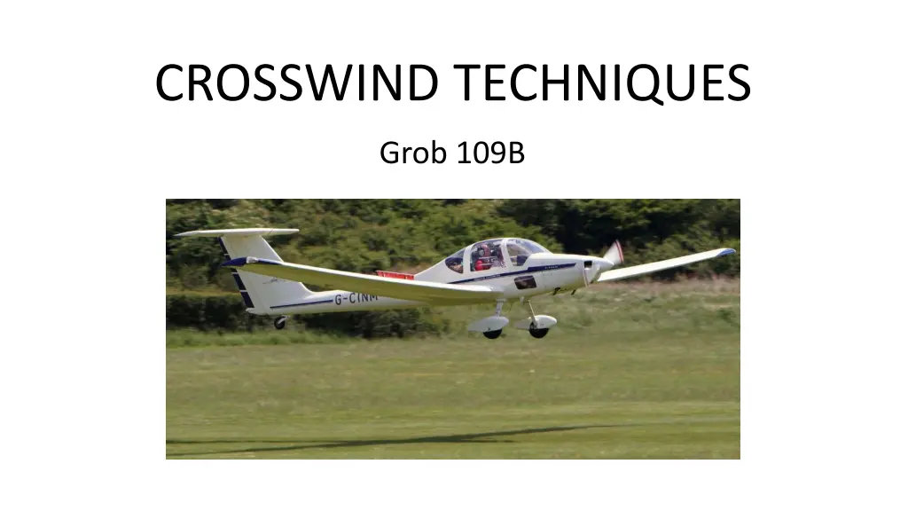 crosswind techniques n.w