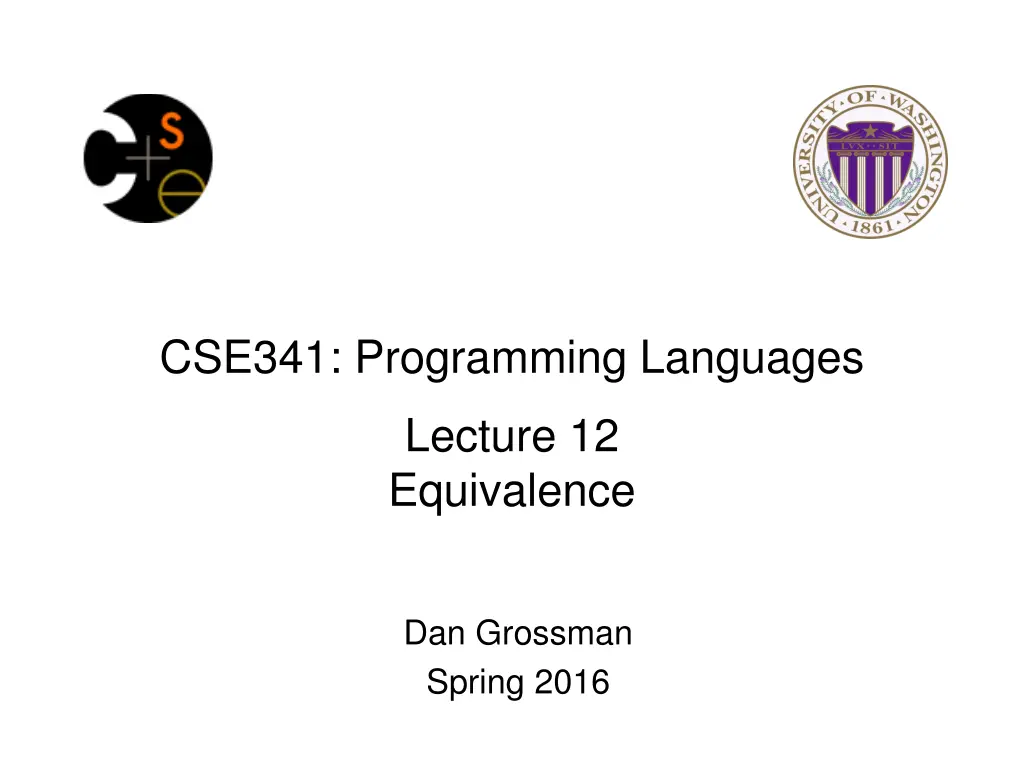 cse341 programming languages n.w