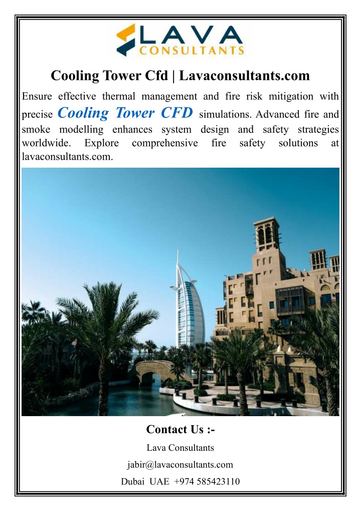 cooling tower cfd lavaconsultants com n.w