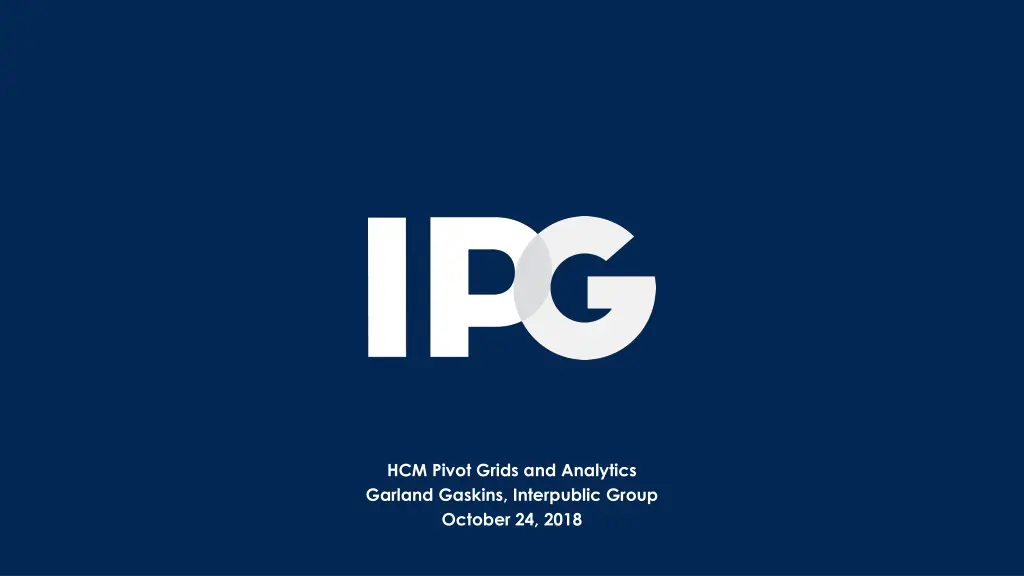 hcm pivot grids and analytics garland gaskins n.w