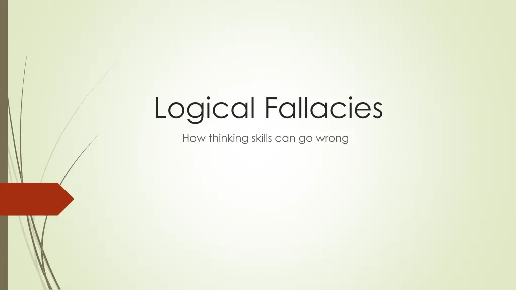 logical fallacies n.w