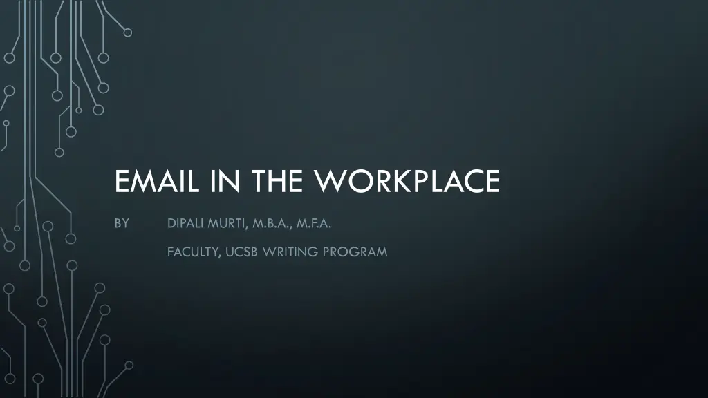email in the workplace n.w
