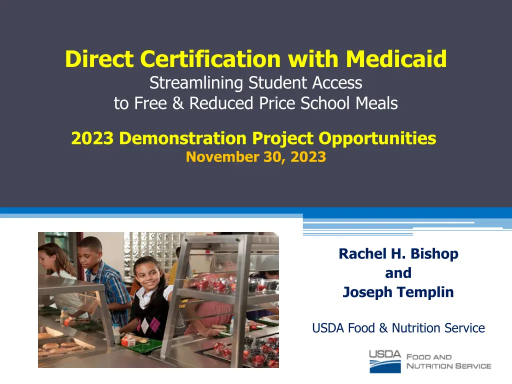 direct certification with medicaid streamlining n.w