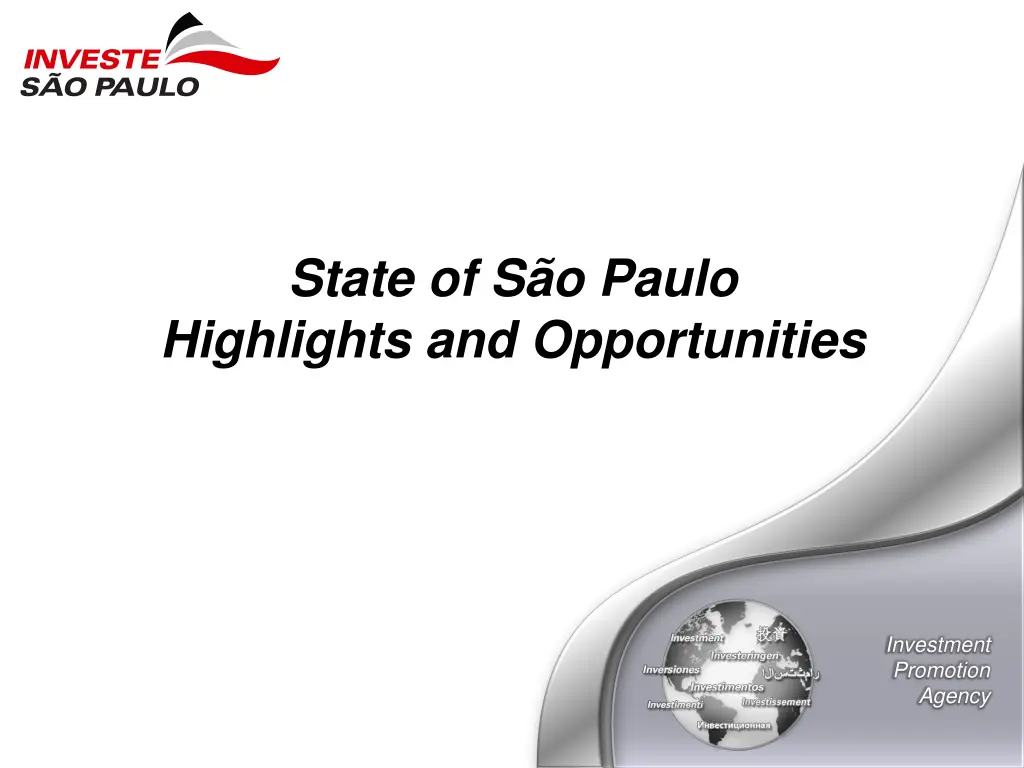 state of s o paulo highlights and opportunities n.w