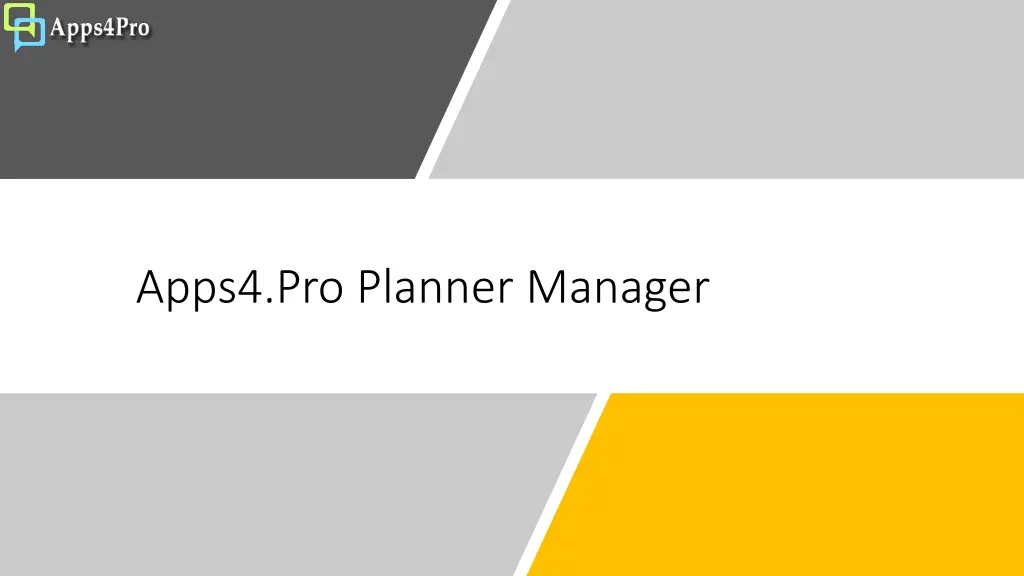 apps4 pro planner manager n.w