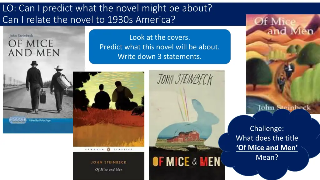 lo can i predict what the novel might be about n.w