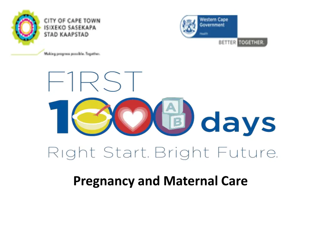 pregnancy and maternal care n.w