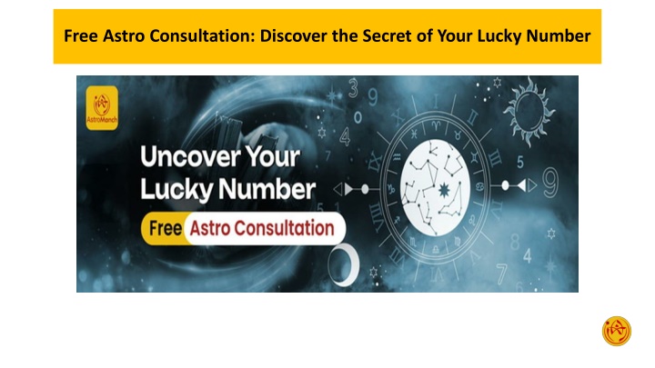 Free Astro Consultation  Discover the Secret of Your Lucky Number