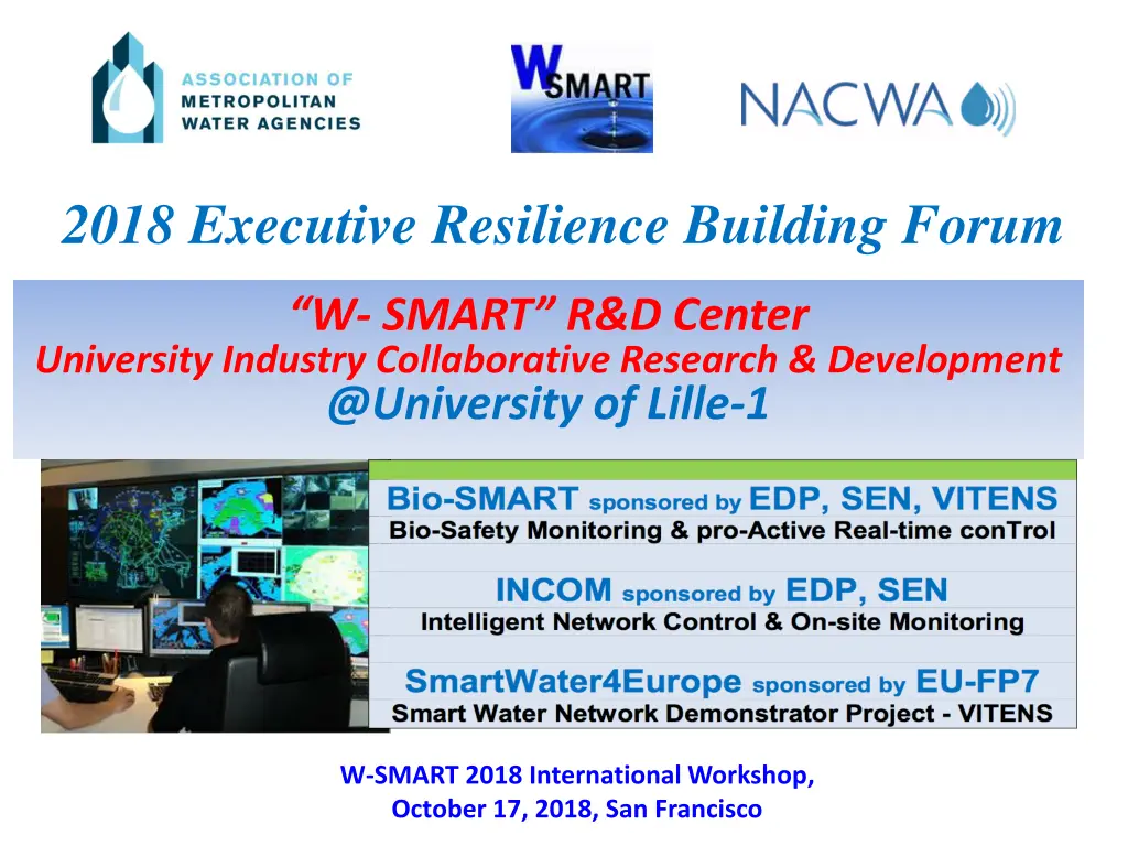 2018 executive resilience building forum n.w