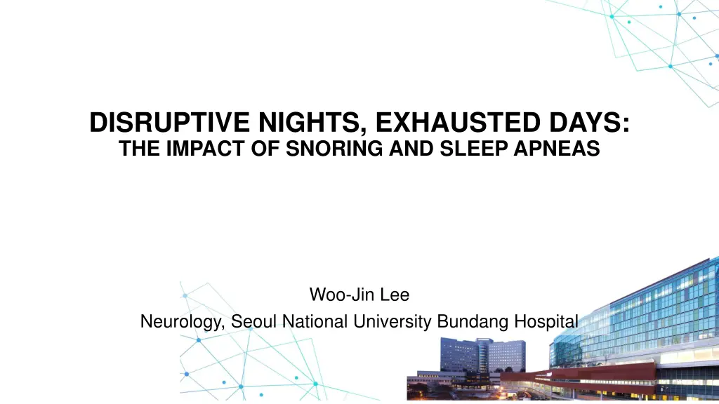 disruptive nights exhausted days the impact n.w