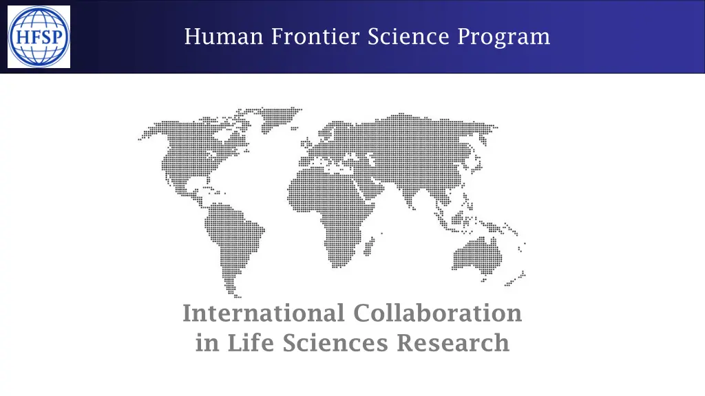 human frontier science program n.w