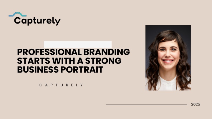 Professional Branding Starts with a Strong Business Portrait