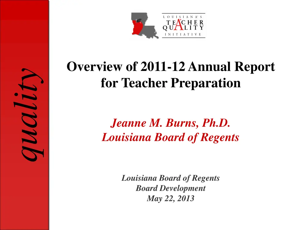 overview of 2011 12 annual report for teacher n.w