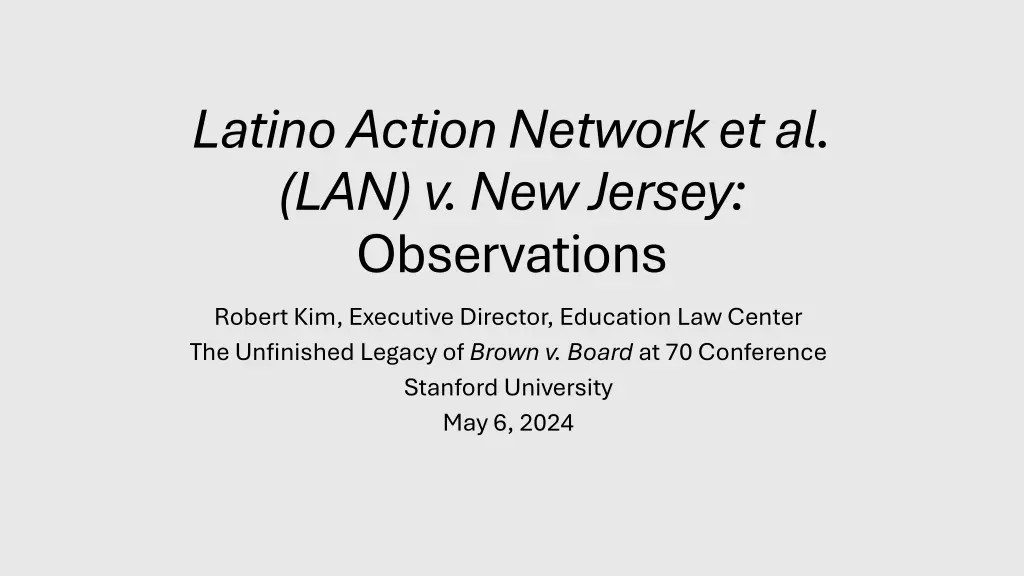 latino action network et al lan v new jersey n.w