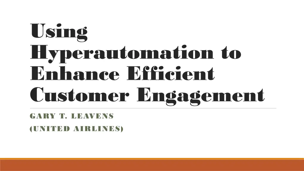 using hyperautomation to enhance efficient n.w