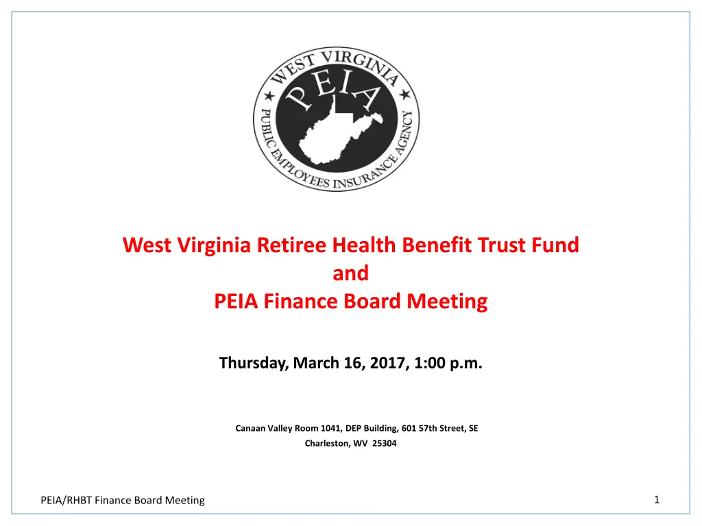 west virginia retiree health benefit trust fund n.w