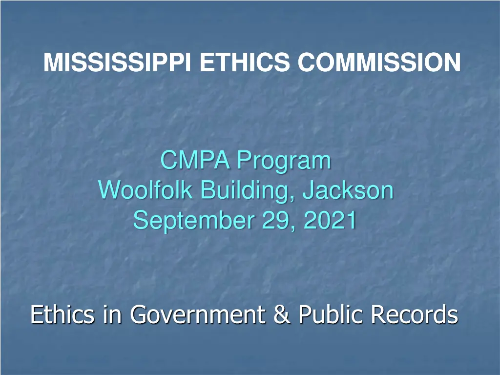 mississippi ethics commission mississippi ethics n.w
