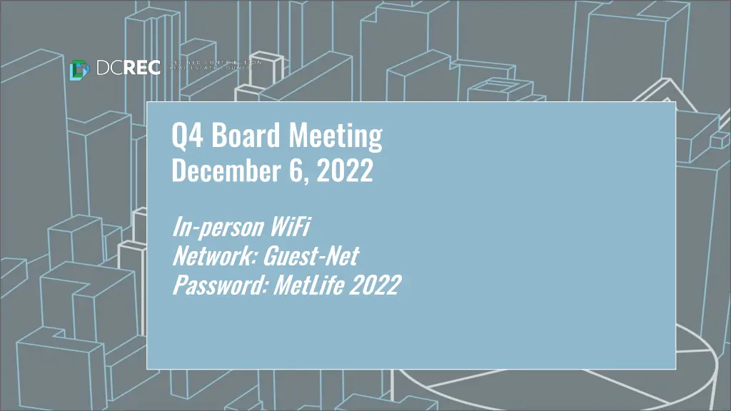q4 board meeting december 6 2022 n.w