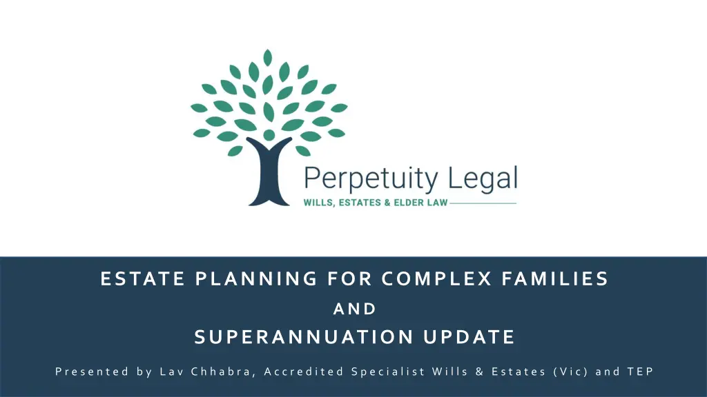 estate planning for complex families n.w