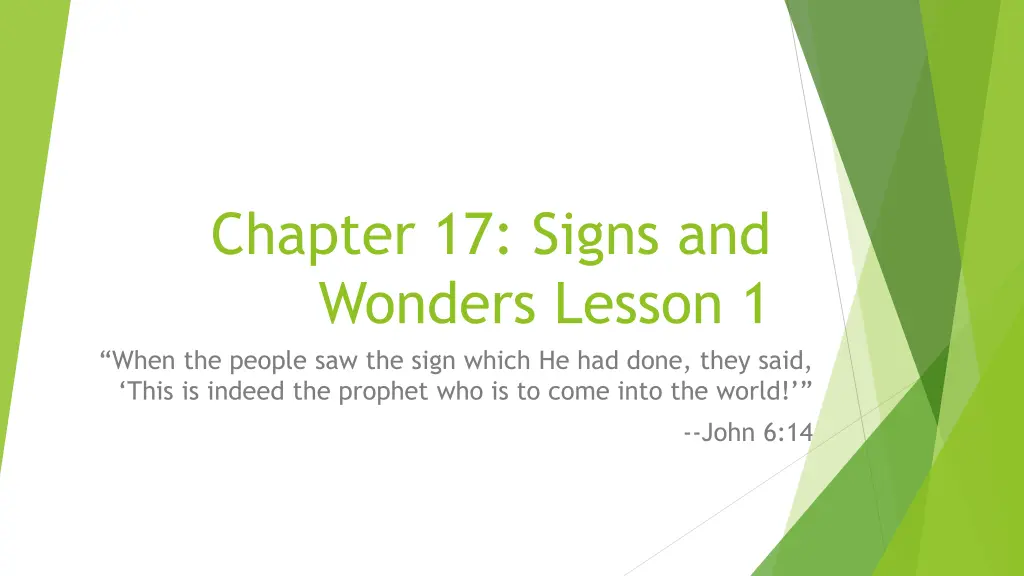 chapter 17 signs and wonders lesson 1 when n.w