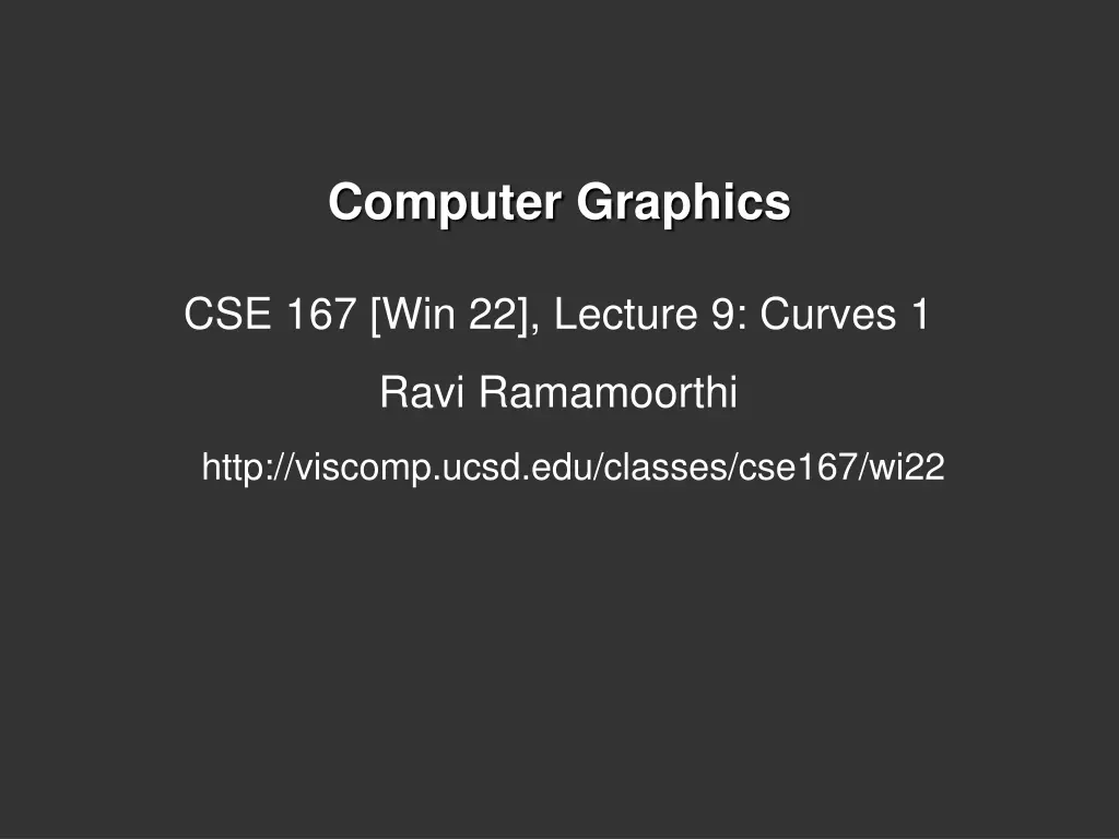 computer graphics n.w