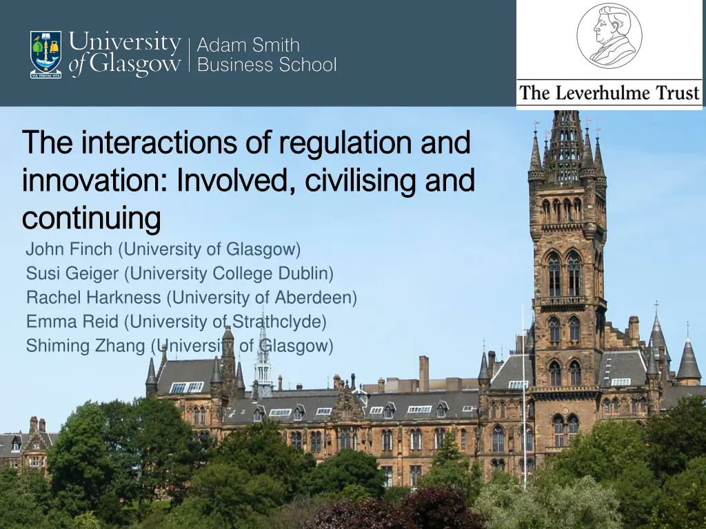 the interactions of regulation n.w
