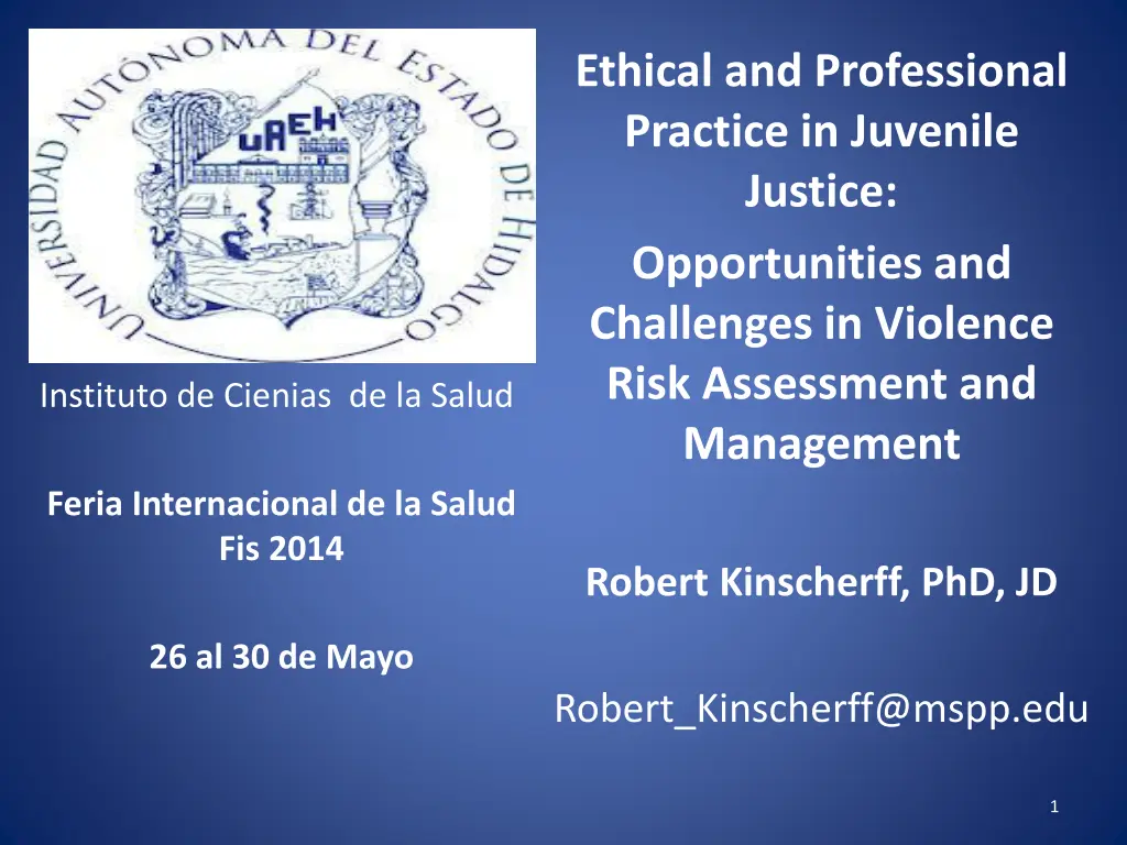 ethical and professional practice in juvenile n.w