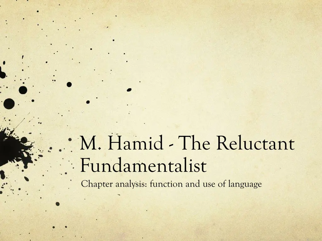 m hamid the reluctant fundamentalist chapter n.w